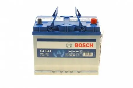 Аккумуляторная батарея 72а BOSCH 0092S4E410