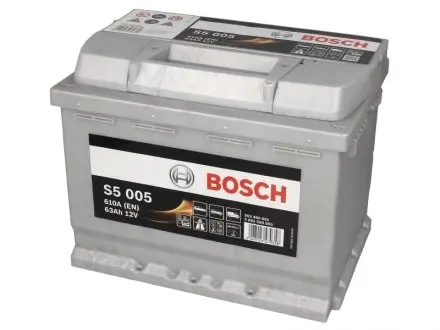 Аккумулятор 63Ah/610A (правый плюс) BOSCH 0 092 S50 050