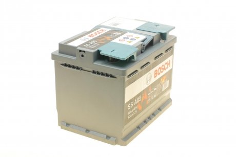 0 092 S5A 050 BOSCH - Аккумулятор Start-Stop AGM 60Ah/680A (правый плюс) -  цены, фото, аналоги, характеристики