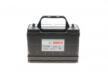Аккумулятор 105ah-12v (t3050) (330x172x240),l,en800 клеммы по центру BOSCH 0092T30500