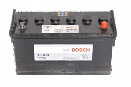 Акумуляторна батарея 110Ah/850A (412x175x219/+R/B03) BOSCH 0 092 T30 730 (фото 1)