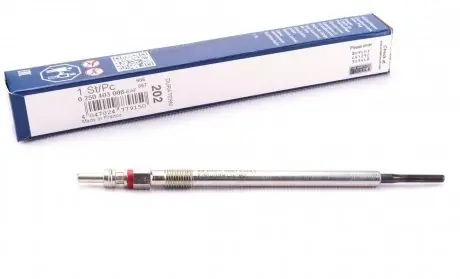 Штифтова свічка розжарювання BOSCH 0250403008