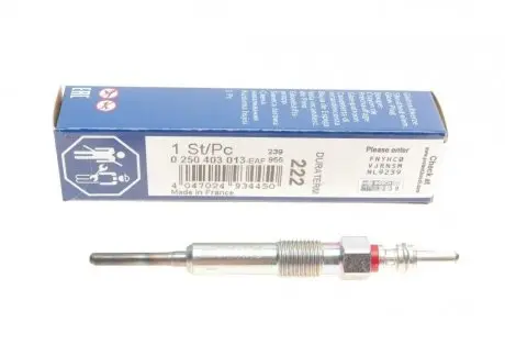 Свечи накала BOSCH 0 250 403 013