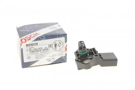 Датчик, давление наддува BOSCH 0281002976