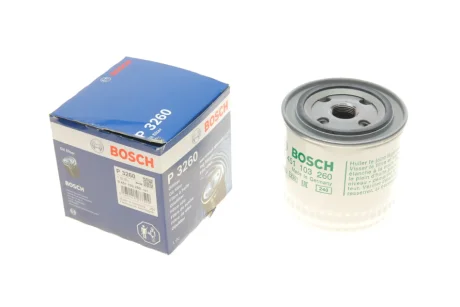 Масляный фильтр 3260 volvo 440k,440l,v40 1,9 94-03 BOSCH 0451103260