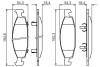 Колодки тормозные дисковые BOSCH 0 986 424 666 (фото 5)