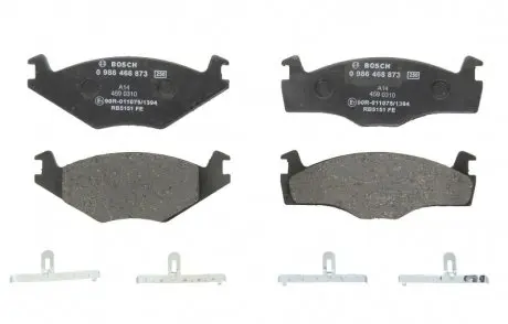 Комплект передних тормозных колодок BOSCH 0 986 468 873