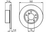 Диск тормозной перед. BMW 5-serie (E34) (302*12) BOSCH 0986478319 (фото 1)