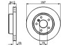 Тормозной диск передний range rover BOSCH 0986478483 (фото 1)