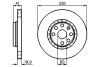 Тормозной диск передний opel astra/corsa/vectra/tigra BOSCH 0986478535 (фото 1)