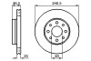 Тормозной диск BOSCH 0 986 478 878 (фото 1)