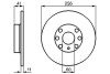 Диск тормозной передний opel astra BOSCH 0986478880 (фото 1)