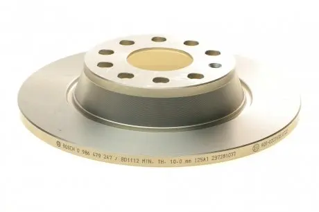 Диск тормозной задний (282x12) BOSCH 0986479247