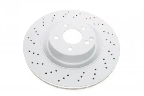 Тормозной диск передний (перфорированный) (350x32) BOSCH 0986479412