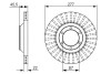 Диск тормозной BOSCH 0 986 479 702 (фото 1)