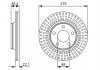 Тормозной диск передний (279x22.1) BOSCH 0986479916 (фото 6)