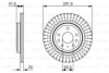 Гальмівний диск fiat/opel/saab croma/signum/vectra/9-3 \'\'r BOSCH 0986479950 (фото 1)