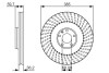 Тормозной диск audi a8/s8 \'\'f \'\'>>10 BOSCH 0986479A31 (фото 1)