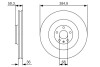 Диск гальмівний BOSCH 0 986 479 R30 (фото 1)