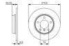 Тормозной диск BMW E36/E46 316/328 \'\'R PR2 BOSCH 0986479S34 (фото 1)