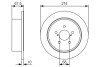 Тормозной диск задний BOSCH 0986479T51 (фото 1)