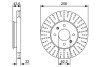 Тормозной диск BOSCH 0986479V96 (фото 1)