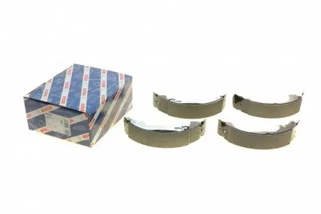 Комплект тормозных колодок BOSCH 0986487717