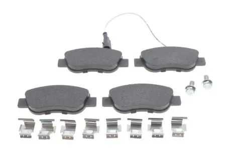 Колодки тормозные дисковые fiat panda 03- (с установочным комплектом) BOSCH 0986494114