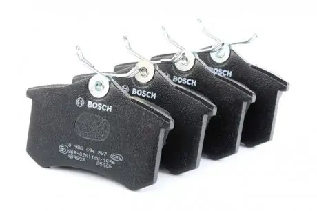 Тормозные колодки BOSCH 0986494387