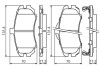 Гальмівні колодки BOSCH 0986494426 (фото 5)