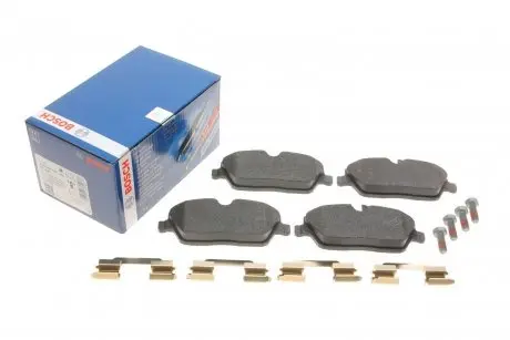 Тормозные колодки передние BMW 1 (E81/E82/E87/E88) 04-13/2 (F45) 14-18 BOSCH 0986494588