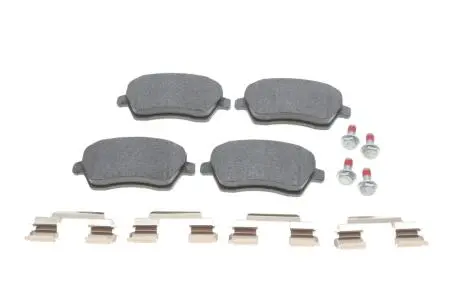 Гальмівні колодки передн. NISSAN Micra, Note 03- RENAULT Clio, Kangoo 1.5DCI BOSCH 0986494592