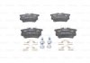 Тормозные колодки задние VW Caddy III 04-/Peugeot 308 07-/Citroen C4 04- (Lucas) (87.2x53.2x16.3) BOSCH 0 986 494 596 (фото 8)