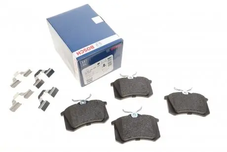 Тормозные колодки задние VW Golf/Passat 83-02/ Peugeot 405 87-96 BOSCH 0986494597