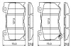 Тормозные колодки BOSCH 0986494707 (фото 7)