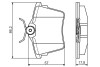 Колодки гальмівні дискові BOSCH 0986495090 (фото 1)