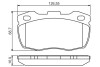 Landrover Тормозные колодки передние defender 90- BOSCH 0986495269 (фото 1)