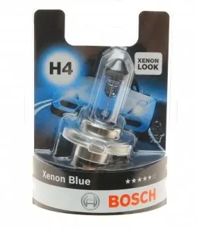 Автолампа H4 12V 60/55W Xenon Blue 1шт BOSCH 1 987 301 010