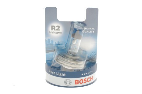 Автолампа R2 12V 45/40W P45t Pure Light (BL/1шт.) BOSCH 1987301021