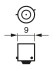 Лампа h6w 12v блистер 2 шт. - кратн. 20 шт BOSCH 1987301035 (фото 7)