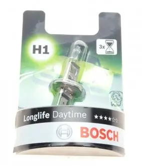 Автолампа H1 12V 55W P14.5s Longlife Daytime (галоген) BOSCH 1 987 301 051