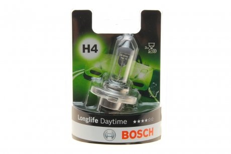 Лампа h4 60/55w 12v longlife daytime блистер - кратн. 20 шт BOSCH 1987301054