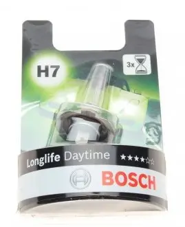 Автолампа H7 12V 55W PX26d Longlife Daytime (увеличенный срок службы) BOSCH 1987301057
