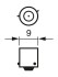 Лампа h6w 12v longlife daytime блистер 2 шт. - кратн. 20 шт BOSCH 1987301061 (фото 6)