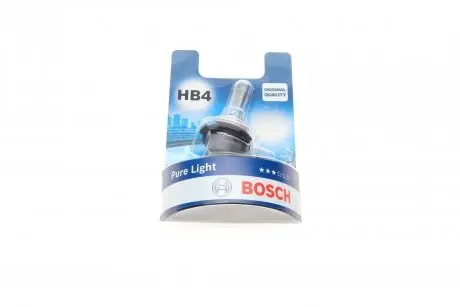 Автолампа HB4 12V 51W P22d Pure Light BOSCH 1 987 301 063