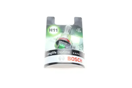Лампа накаливания h11 12v 55w pgj19-2 longlife daytime BOSCH 1 987 301 340