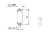 Лампа LED Retrofit SV8,5 -8 (Fest. 10W -41 мм) 12В 1Вт (блистер - 2шт.) WARM - кратн. 10 шт BOSCH 1987301510 (фото 6)