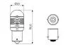 LED Gigalight Автолампа P21W 2шт. цвет./температура - холодный 6000K BOSCH 1987301517 (фото 8)