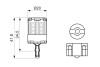 LED Gigalight Автолампа W21W 2шт. цвет./температура - холодный 6000K BOSCH 1987301524 (фото 6)