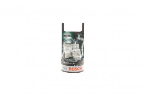 Автолампа 12V 1.75W W3x16q LED Retrofit BL 6000K BOSCH 1987301527